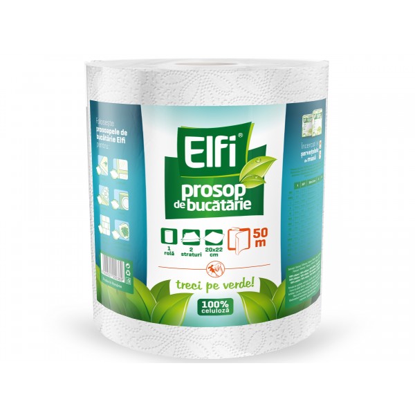 Elfi Prosop Bucatarie Rola 50m/2str 6buc/bax