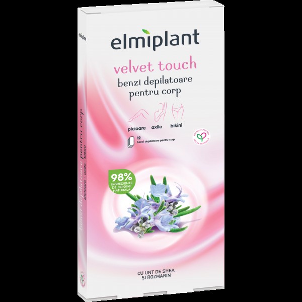 Elmiplant Benzi Depilatoare Corp Velvet Touch 12buc 12/bax