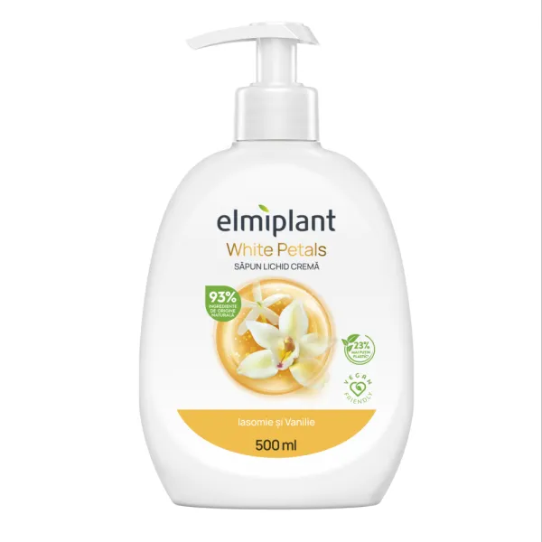 Elmiplant Sapun Lichid Iasomie&vanilie 500ml 5/bax Elmiplant Sapun Lichid Iasomie&vanilie 500ml 5/bax