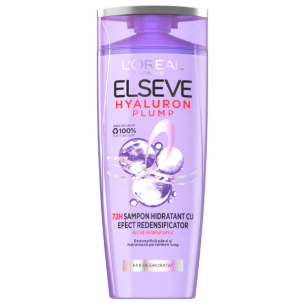 Elseve Sampon Par Hyaluron Plump 250ml 12/bax