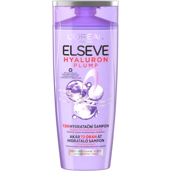 Elseve Sampon Par Hyaluron Plump 400ml 6/bax