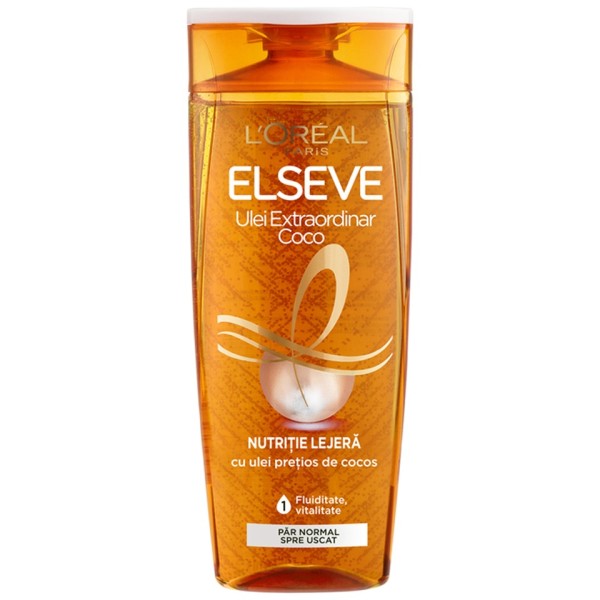 Elseve Sampon Par Ulei Extraordinar Coco 250ml 12/bax