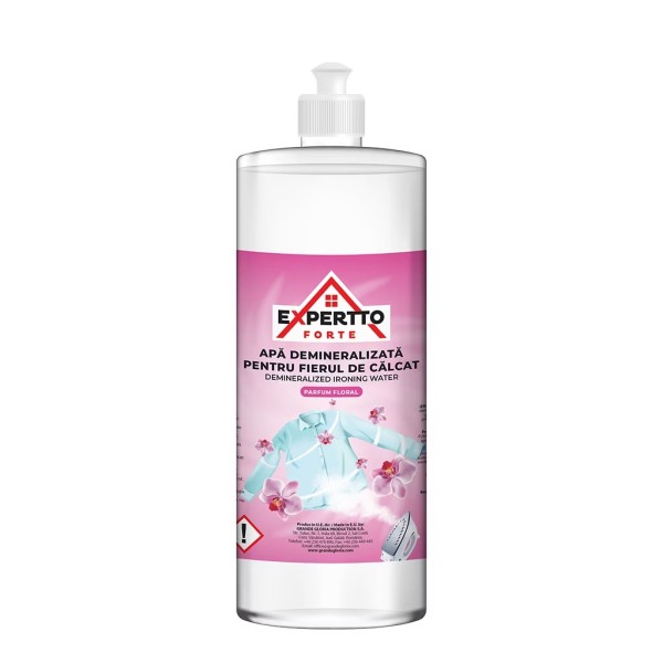 Expertto Forte Apa Demineralizata Fier Calcat Floral 1l 10/bax