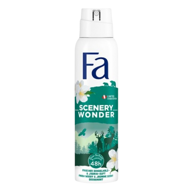 Fa Deo Woman 48h Scenery Wonder 150ml 6/bax