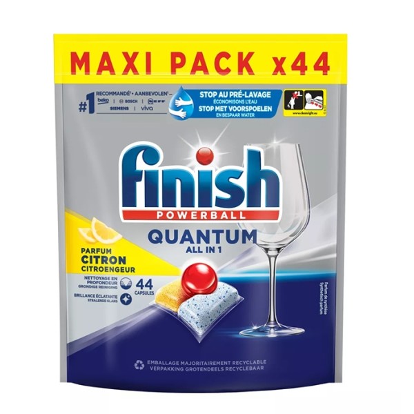 Finish Tablete Masina Spalat Vase Ultimate Allin1 Lemon 44buc 6/bax