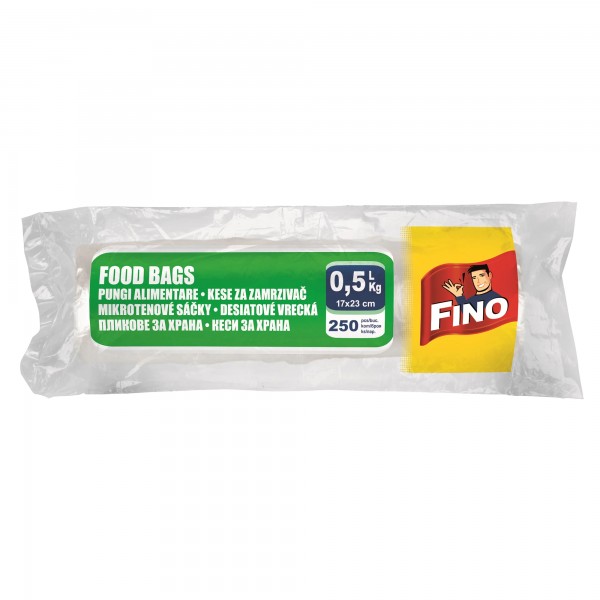 Fino Pungi Alimentare 0.5kg 250buc/rola 40/bax