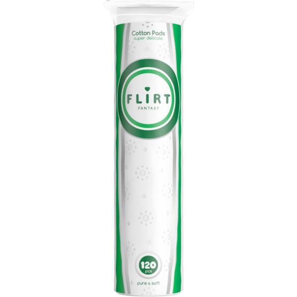 Flirt Dischete Demachiante Bumbac 120buc 24/bax