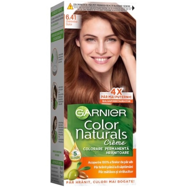 Garnier Color Naturals Vopsea Par 6.41 Chihlimbar Dulce 12/bax