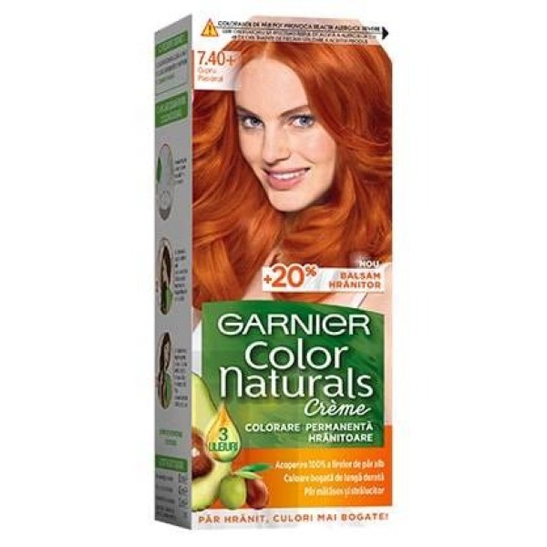 Garnier Color Naturals Vopsea Par 7.40 Cupru Pasional 12/bax