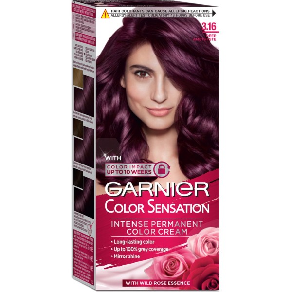 Garnier Color Sensation Vopsea Par 3.16 Ametist Profund 9/bax