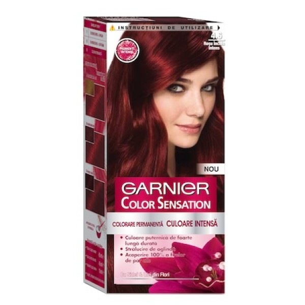 Garnier Color Sensation Vopsea Par 4.60 Rosu Inchis 9/bax