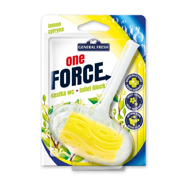 General Fresh Odorizant Wc One Force Lemon 40gr 24/bax
