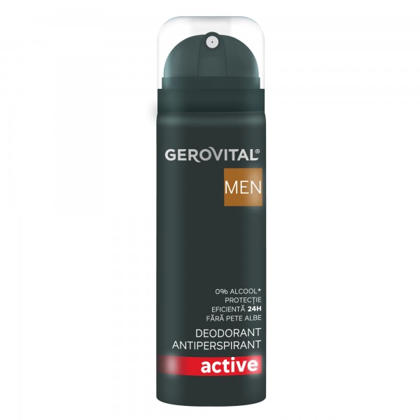 Gerovital Deo Men Active 150ml 6/set