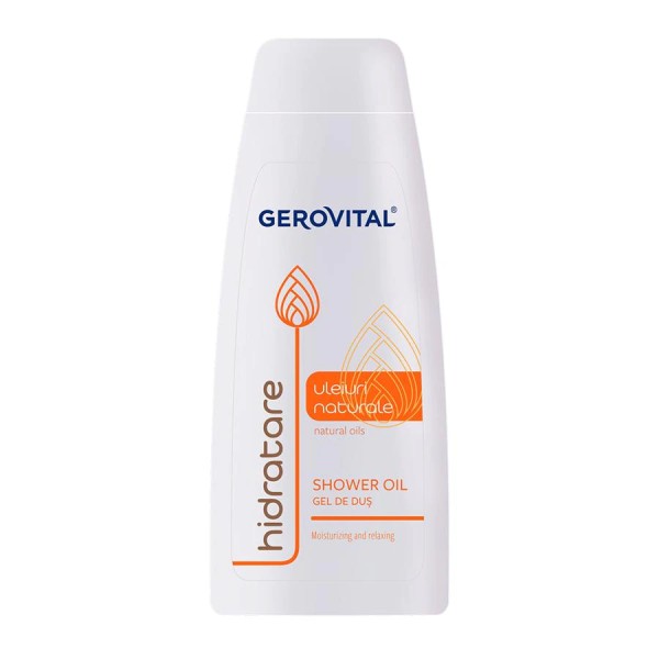 Gerovital Gel Dus Uleiuri Naturale 400ml 6/bax