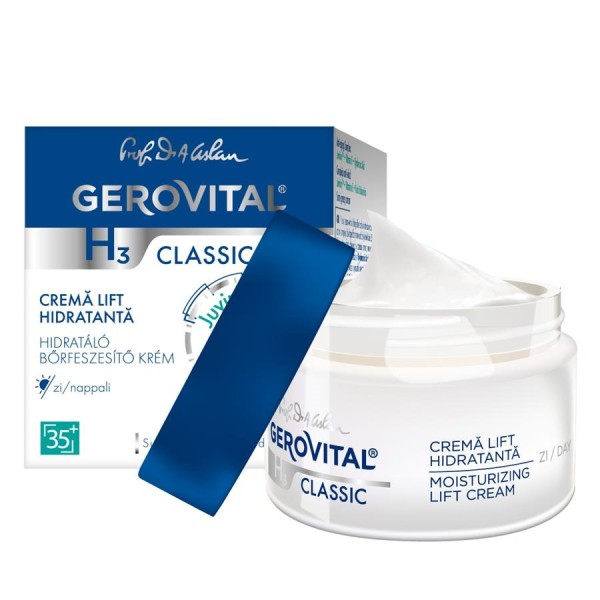 Gerovital H3 Classic Crema Fata Zi Lift Hidratanta 50ml 6/bax