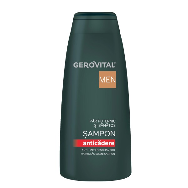 Gerovital Sampon Par Men Anticadere 400ml 6/bax