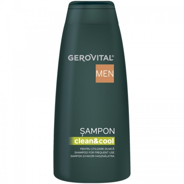 Gerovital Sampon Par Men Clean&cool 400ml 6/bax