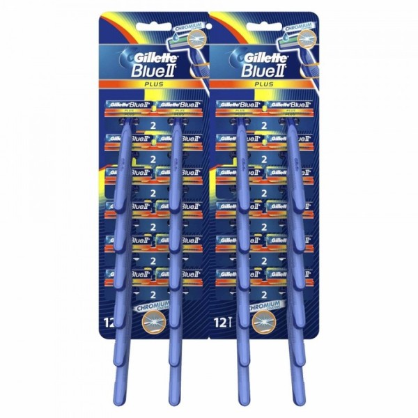 Gillette Aparat Blue Ll Plus Ultragrip 24buc/set 2set/cutie