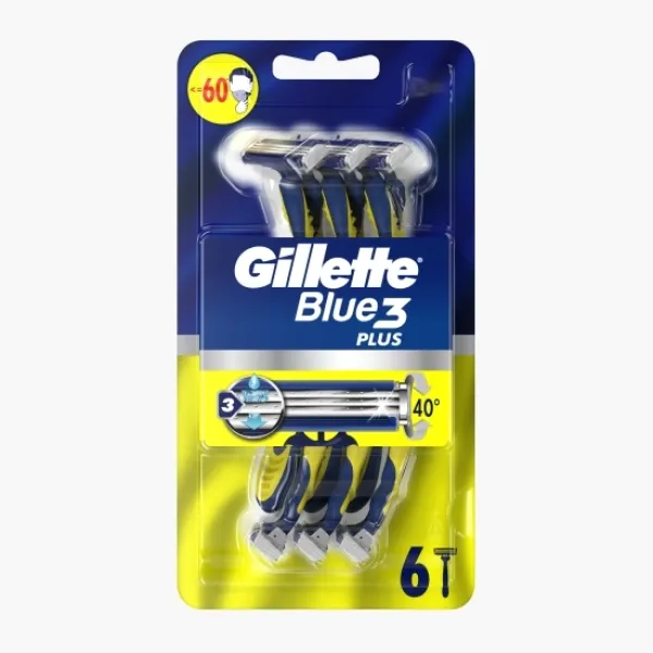Gillette Aparat Ras Blue 3 Plus Comfort 3buc/set 6set/bax