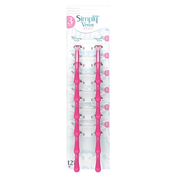 Gillette Venus Aparat Ras Simply Basic 3lame 24/set