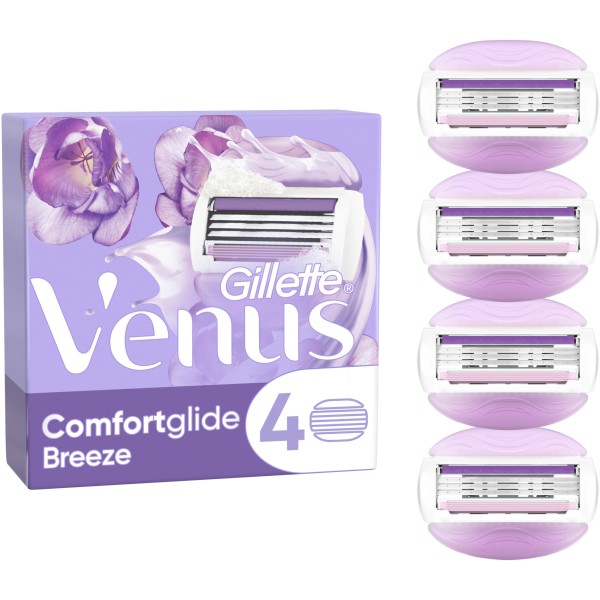 Gillette Venus Rezerva Aparat Ras Comfortglide Breeze 4buc/set 10/bax