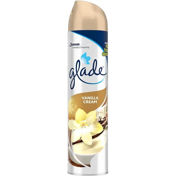 Glade Odorizant Spray Romantic Vanilla 300ml 12/bax