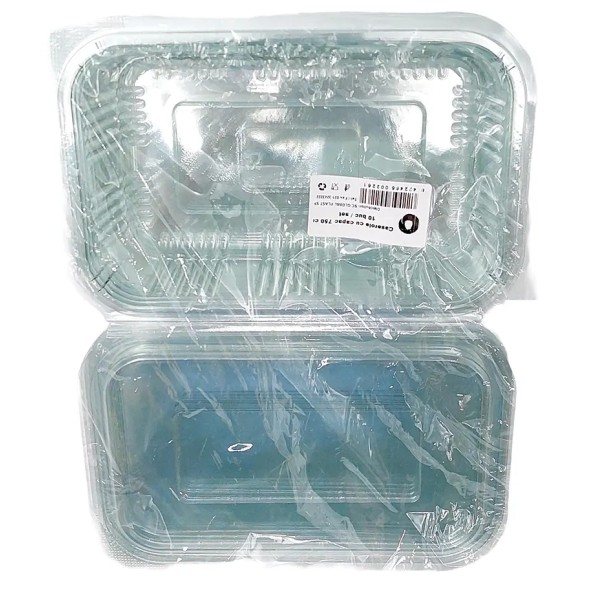 Global Plast Caserola Capac 750cc 10buc/set 40/bax