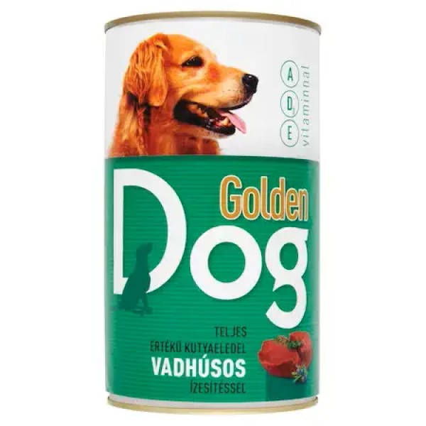 Golden Dog Hrana Caini Vanat In Sos Conserva 1240gr 12/bax Golden Dog Hrana Caini Vanat In Sos Conserva 1240gr 12/bax