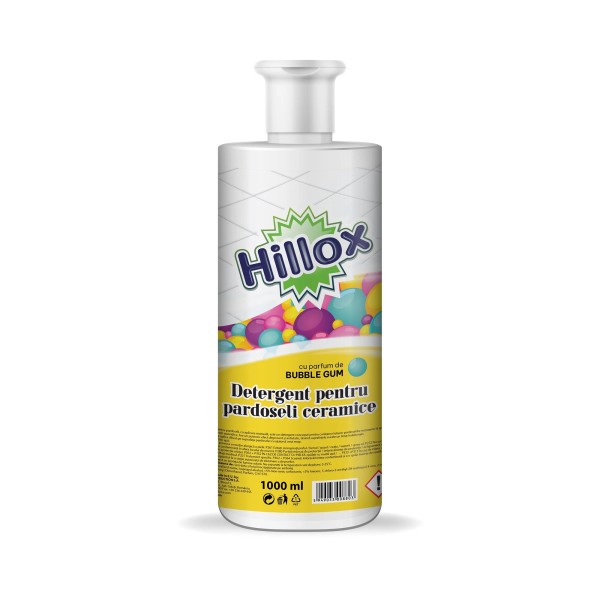 Hillox Detergent Pardoseli Ceramice Bubble Gum 1l 10/bax