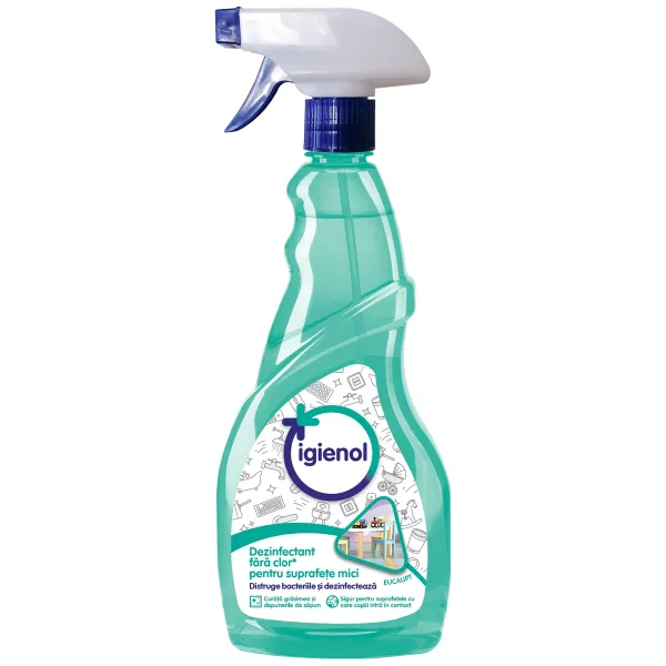 Igienol Dezinfectant Suprafete Si Obiecte Mici Eucalipt Spray 750ml 10/bax
