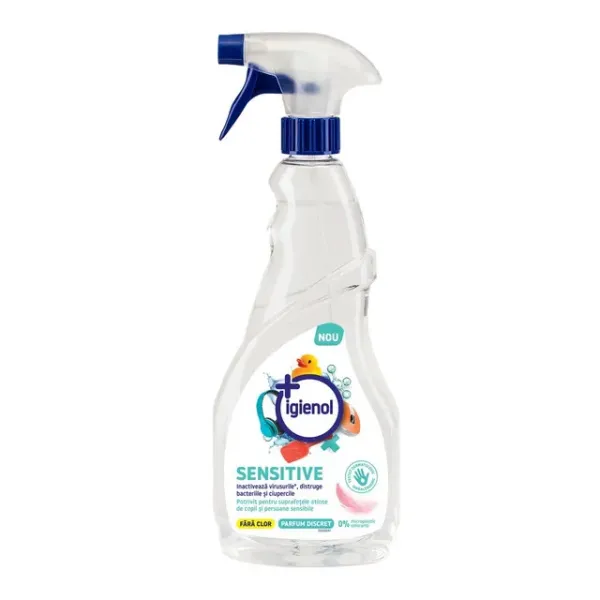 Igienol Dezinfectant Suprafete&obiecte Sensitive Spray 750ml 10/bax