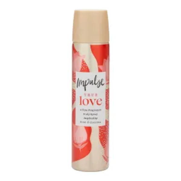 Impulse Deo True Love 75ml 6/bax