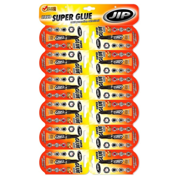 Jip Super Glue Lichid 3g (p009) 12/bax