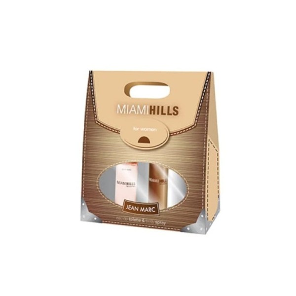 J.m. Miami Hills Set For Women (eau De Toilette+deo) 7/bax