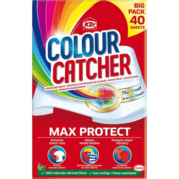 K2r Colour Catcher Servetele Absorbante 40buc 12/bax