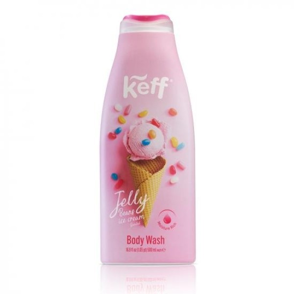 Keff Gel Dus Jelly Beans 500ml 12/bax