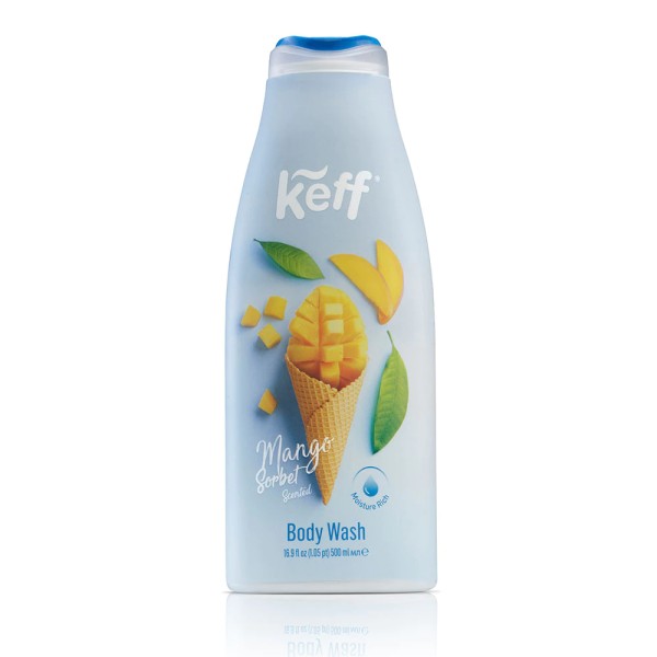 Keff Gel Dus Mango Sorbet 500ml 12/bax