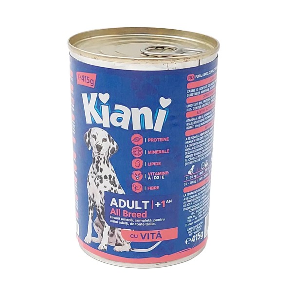 Kiani Hrana Umeda Caini Vita Conserva 415gr 24/bax