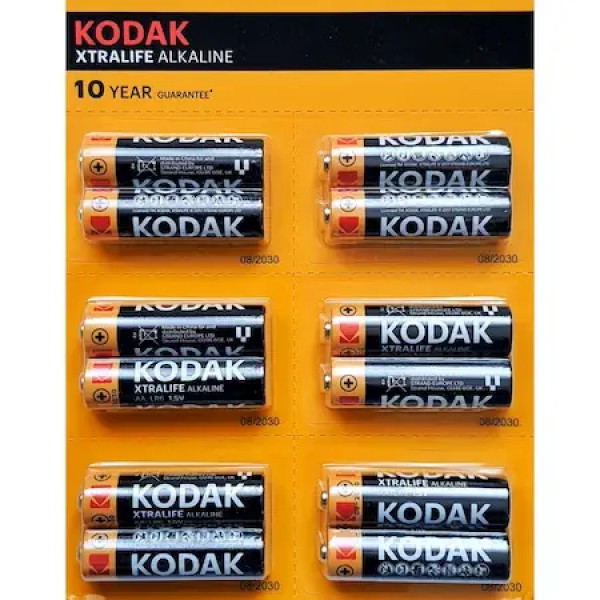Kodak Baterii Xtralife Aa R6 (30418462) 12buc/set 12set/bax Kodak Baterii Xtralife Aa R6 (30418462) 12buc/set 12set/bax