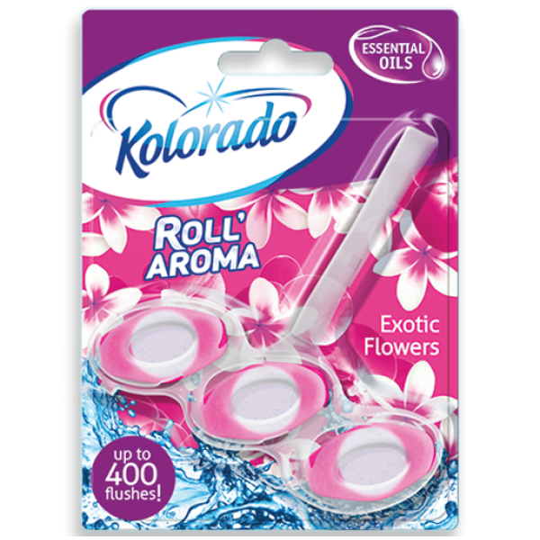 Kolorado Roll Aroma Odorizant Wc Exotic Flowers 51g 12/bax