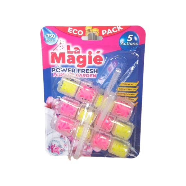 La Magie Odorizant Wc Power Fresh Flower Garden 3*40gr 12/bax