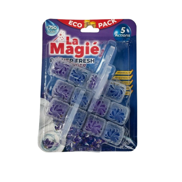 La Magie Odorizant Wc Power Fresh Lavender 3*40gr 12/bax