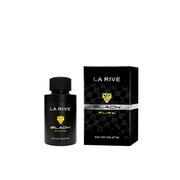 La Rive Eau De Toilette Men Black Fury 75ml 12/bax