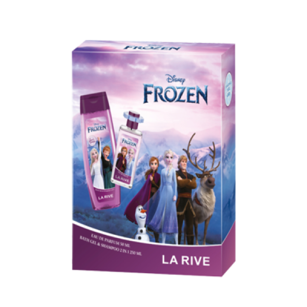 La Rive Set Cadou Kids Frozen (edp 50ml+gel Dus&sampon 250ml) 6/bax