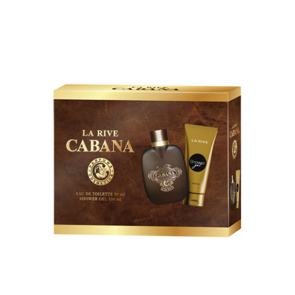 La Rive Set Cadou For Men Cabana (edt 90ml+gel Dus 100ml) 6/bax
