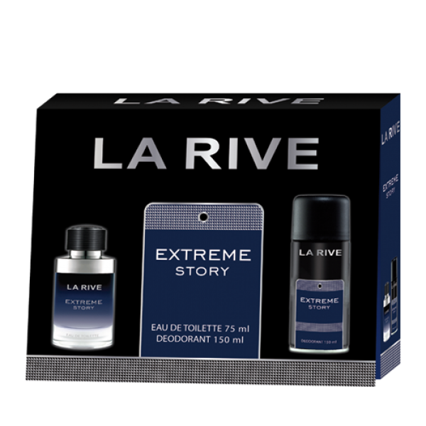 La Rive Set Cadou For Men Extreme Story (edt 75ml+deo 150ml) 6/bax
