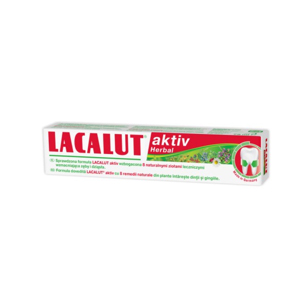 Lacalut Pasta Dinti Aktiv Herbal 75ml 24/bax