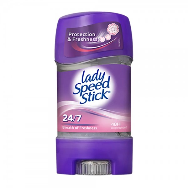 Lady Speed Stick Gel Breath Of Freshness 65gr 12/bax