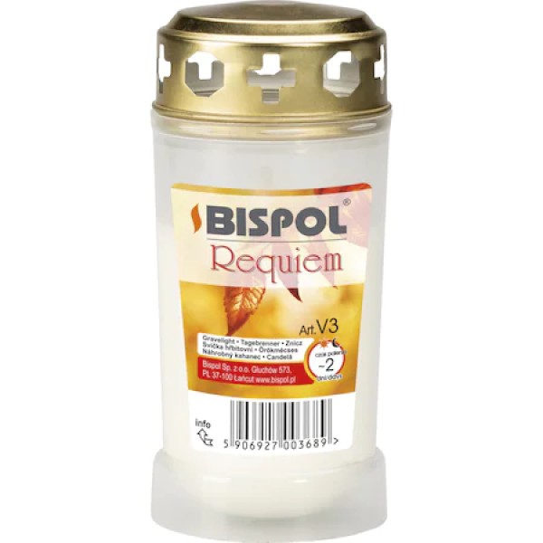 Lca Bispol Candela Requiem Capac Alb V3 18/bax