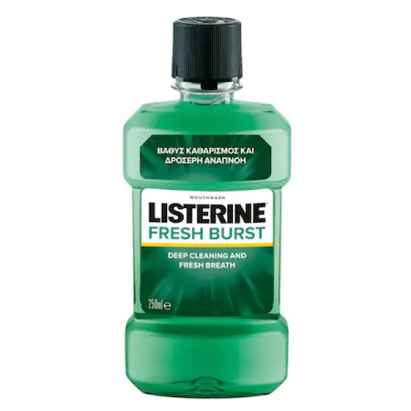 Listerine Apa Gura Fresh Burst 250ml 6/bax